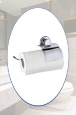 BUFFER® Vantuzlu Yapışkanlı Kağıt Havluluk Rulo Havlu Tutacağı Askısı - Görsel 2