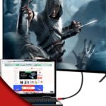 BUFFER® HDMI Kablosu HDTV Bilgisayar Uydu Görüntü Ses Full HD Sargılı Görüntü Aktarma Kablosu - Görsel 4