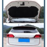 BUFFER® Silikonlu Araç Kapı Koruma Fitili Kapı Çarpma Çizik Önleyici Fitil 5 Metre 3M Bant - Görsel 6
