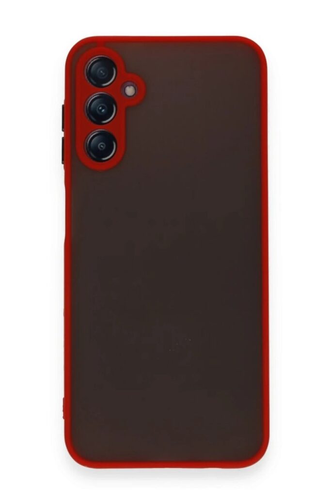 Mey İthalat®  Samsung Galaxy A25 5G Kılıf Montreal Silikon Kapak - Kırmızı