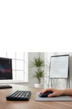 Kablosuz Lacivert Bluetooth Klavye Mouse Seti – Yuvarlak Tuşlu Tasarım, Türkçe Q Dizilim, Taşınabilir, Ev ve Ofis Kullanımına Uygun - Görsel 8