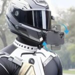 BUFFER® Motorsiklet Kask Önü Takılan Telefon Tutucu Aksiyon Kamerası Takılabilen Aparat - Görsel 5