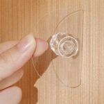 BUFFER® 2 Adet Kristal Kendiliğinden Güçlü Yapışkanlı Kulp Askısı Tutma Kolu - Görsel 7