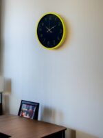 36 Cm Sarı Şık Duvar Saati - Görsel 2