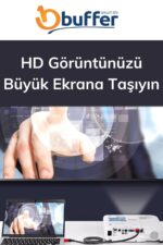 BUFFER® HDMI Kablosu HDTV Bilgisayar Uydu Görüntü Ses Full HD Sargılı Görüntü Aktarma Kablosu - Görsel 6