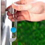 BUFFER® Gerçekçi Golf Tasarımlı Şık Anahtarlık Kolye Çanta Süsü Golf Keychain - Görsel 5