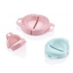 BUFFER® 3lü Çiğ börek kurabiye Hamur İşi Ravioli Kesme Kalıbı Aparatı - Görsel 3