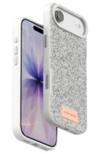 Mey İthalat®   iPhone 17 Air Bright Simli Kapak - Beyaz