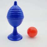 Mey İthalat® Mavi Renk Sihirli Kupa Top Kaybetme Oyunu 7 cm - Görsel 3