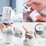 BUFFER® Hava Pompalı Doldurulabilir Vakumlu Krem,Fondoten Sıvı Kozmetik Ürün Şişesi - Görsel 5