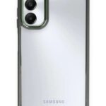 Mey İthalat®  Samsung Galaxy A05S Kılıf Power Silikon - Koyu Yeşil