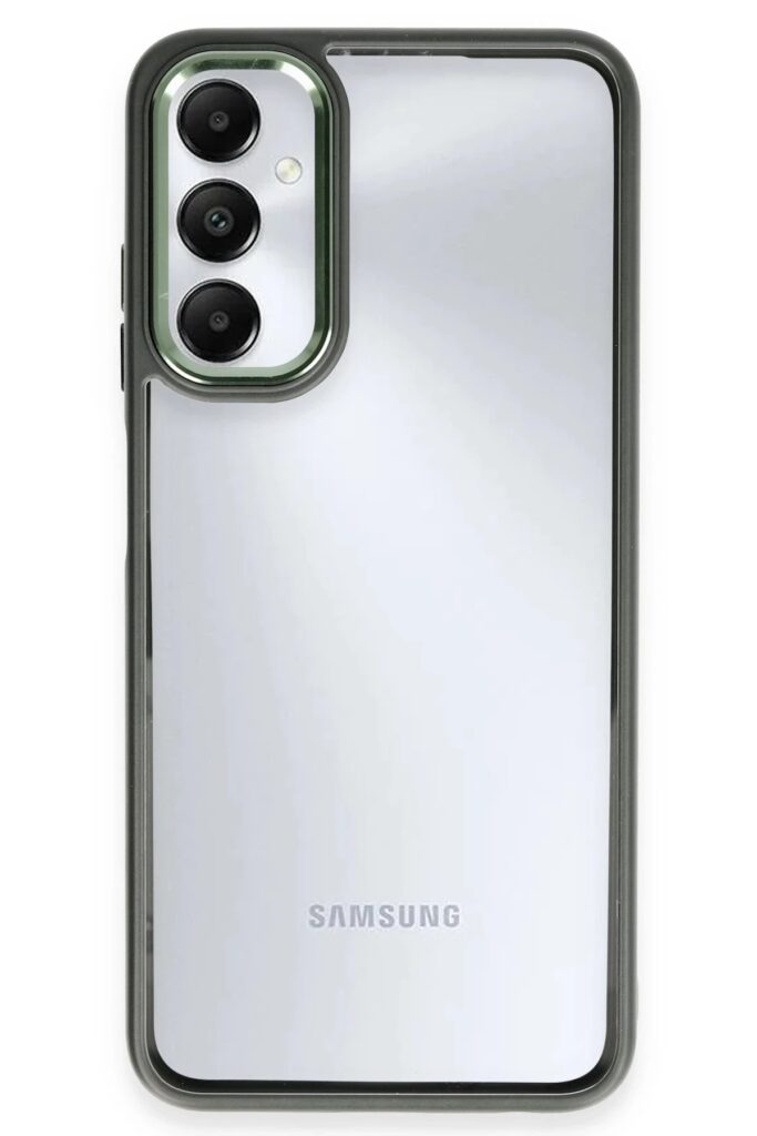 Mey İthalat®  Samsung Galaxy A05S Kılıf Power Silikon - Koyu Yeşil