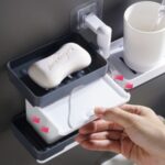 BUFFER® Çoklu Sabun Tutucu Fonksiyonel Banyo Sabunluk - Görsel 2