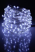 BUFFER® Pilli Dekoratif Peri Led Işık 10 Metre Beyaz Parti Aydınlatma - Görsel 7