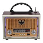 BUFFER® Taşınabilir Klasik AM/FM/SW  Retro Nostaljik Radyo
