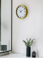 36 Cm Sarı Dekoratif Duvar Saati - Görsel 3