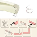 BUFFER® Kauçuk Bebek Çocuk Masa Sehpa Ünite Kenar Köşe Darbe Koruyucu Güvenlik Kiti - Görsel 4