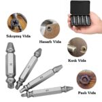 BUFFER® Speed Out Hasarlı Bozuk Vida Çıkarıcı Hasar Görmüş Vida Sökme - Görsel 4
