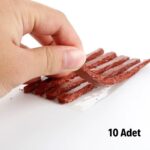 BUFFER® 10 Adet Lastik Onarım İçin Lastik Tamir Fitili Yedek Lastik Fitili - Görsel 3