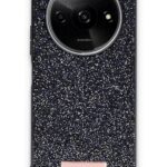 Mey İthalat®   Redmi A3 4G Bright Simli Kapak - Siyah
