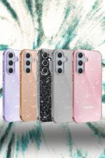 Mey İthalat®  Samsung Galaxy A25 5G Kılıf Glow Kapak - Mor - Görsel 3