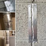 BUFFER® Yüksek Sıcaklık Dayanan Su Geçirmez Çatı Boru Duvar Çatlak Onarıcı Yapışkan Bant Folyo 5 cm - Görsel 4