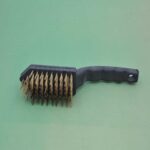 BUFFER® Metal Tel Fırça Plastik Saplı Pas Kir Sökme Temizleme Fırçası