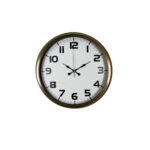 Antik Stil Eskitme 40 Cm Metal Duvar Saati - Görsel 3