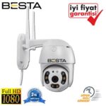 2 MP DIŞ MEKAN WİRELESS KABLOSUZ PTZ GÜVENLİK KAMERASI KD-1701 - Görsel 2