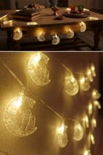Hilal ve Cami Şekilli 3.5 Metre USB LED Işık – 20 LED’li Dekoratif Ramazan Dekorasyonu ve Ortam Aydınlatması - Görsel 6