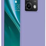 Mey İthalat®   Redmi Note 13 4G Kılıf First Silikon - Lila