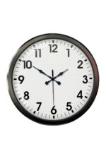 Siyah Klasik 52 Cm Modern Duvar Saati - Görsel 4