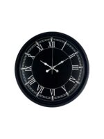 36 Cm Modern Siyah Duvar Saati - Görsel 4