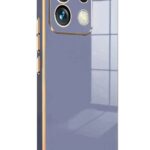 Mey İthalat®   Poco M6 Pro 4G Kılıf Volet Silikon - Mavi