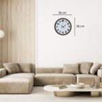 Kahverengi 36 Cm Standart Duvar Saati - Görsel 4