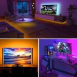 2 Metre Kumandalı USB LED Şerit Işık – Renk Ayarlı Dekoratif Ortam ve Ambiyans Aydınlatması - Görsel 2