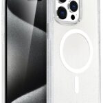 Mey İthalat®  iPhone 15 Pro Kılıf Star Magsafe Kapak - Şeffaf