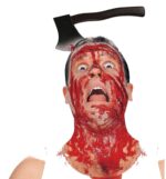 Mey İthalat® Kafaya Saplanmış Halloween Kanlı Balta Şaka Tacı - Görsel 2