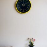 36 Cm Standart Sarı Duvar Saati