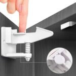 BUFFER® Bebek Çocuk Güvenliği Korumalı Yapışkan Çekmece ve Dolap İçin Tutucu Gizli Güvenlik Kilidi - Görsel 2