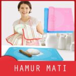 BUFFER® 45*65  cm Silikon Ölçekli Kullanımı Kolay Hamur Açma Matı Ekmek Mantı Makarna Hamuru Yoğurma - Görsel 5