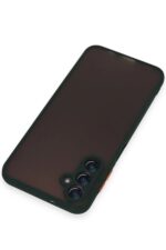 Mey İthalat®  Samsung Galaxy A25 5G Kılıf Montreal Silikon Kapak - Yeşil - Görsel 3