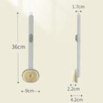 BUFFER®  Duş Jeli Hazneli Uzun Saplı Banyo Sırt Fırçası - Görsel 5