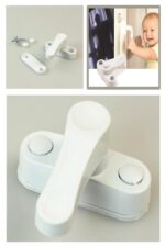 BUFFER® PVC Pimapen Pencere Cam Balkon Kapısı Güvenli Emniyet Kilidi