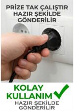 5 METRE Esnek Neon LED Şerit - 12V Dekoratif Ambiyans Aydınlatması TAK ÇALIŞTIR - Görsel 3