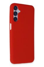Mey İthalat®  Samsung Galaxy M15 Kılıf First Silikon - Kırmızı