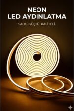 5 METRE Esnek Neon LED Şerit - 12V Dekoratif Ambiyans Aydınlatması TAK ÇALIŞTIR