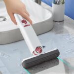 BUFFER® Çok Amaçlı Cam Fayans Mini Temizlik Mopu Fırçası - Görsel 2