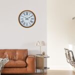 Turuncu 36 Cm Standart Duvar Saati