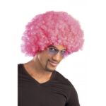 Mey İthalat® Pembe Renk Kıvırcık Afro Bonus Peruk - Görsel 2